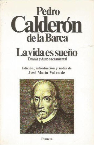 la vida es sueño calderon de la barca